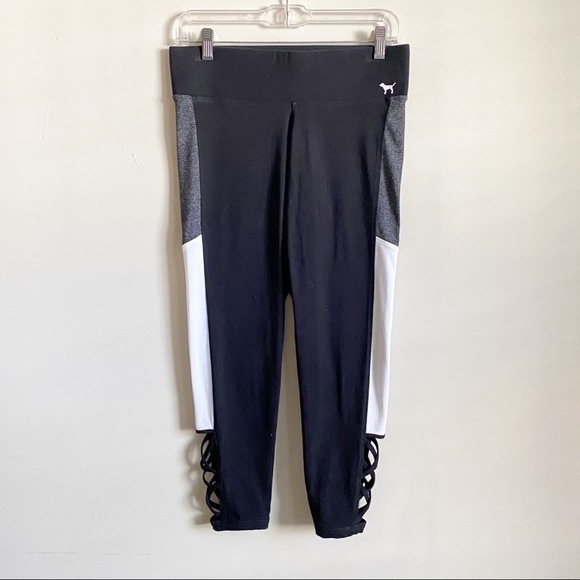 Pink Victoria’s Secret Yoga Leggings Black Size M - Picture 9 of 9